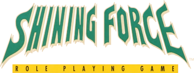 Shining Force logo for Sega Genesis